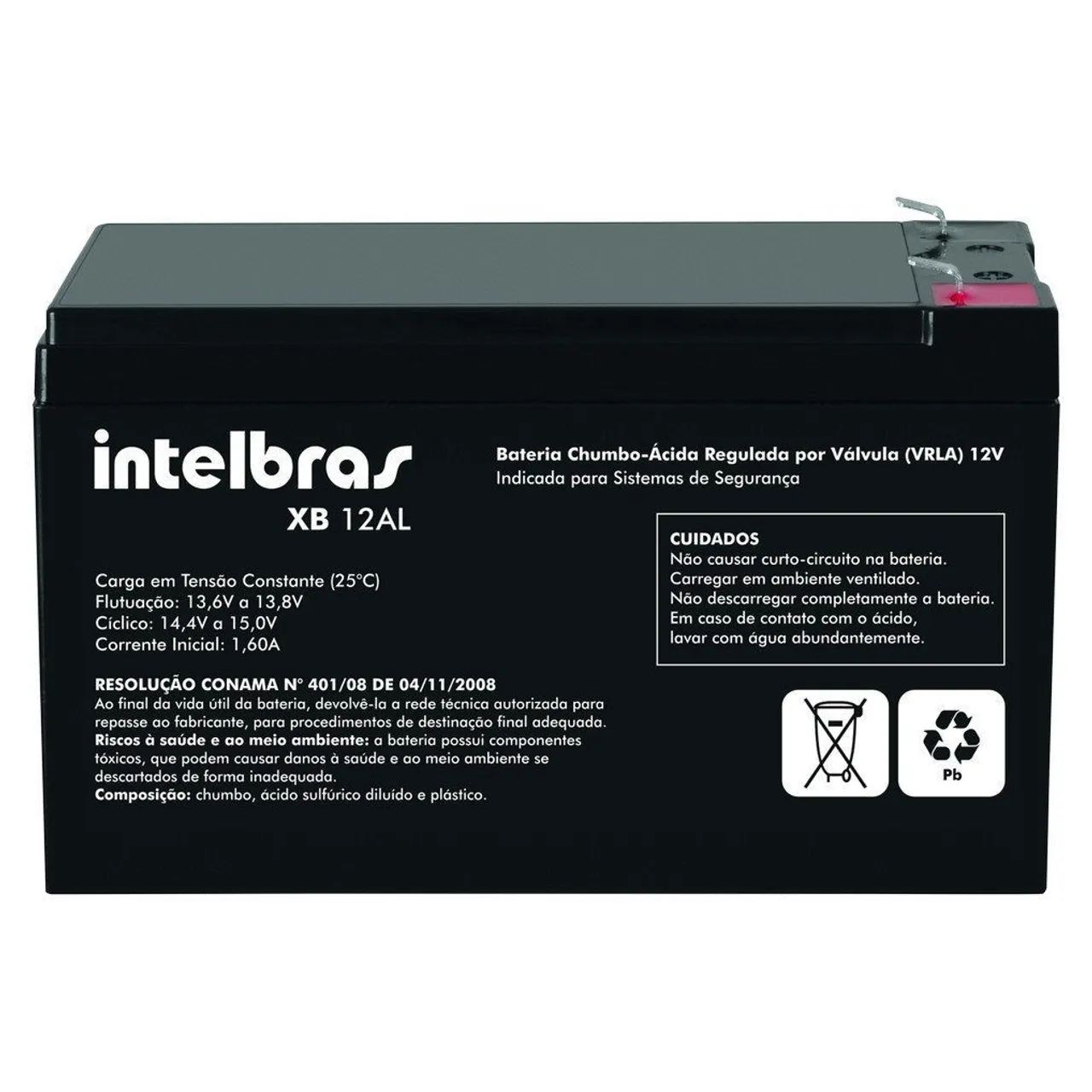 BATERIA SELADA 12V (ALARME, NOBREAK ETC...)