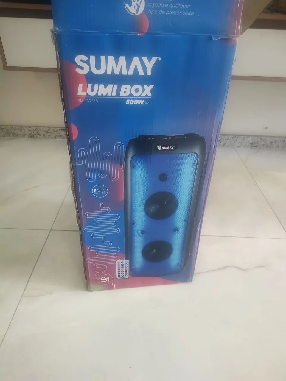 Caixa de som com bluetooth,500 wats  - Foto 2