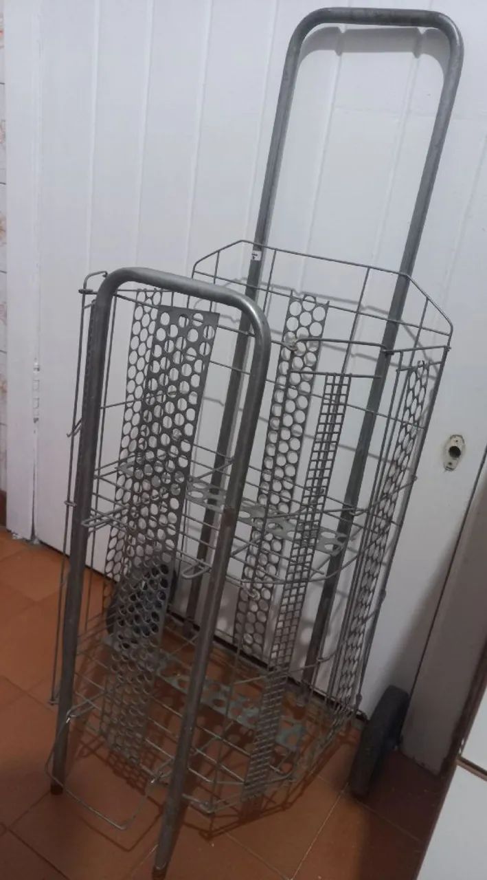 CARRINHO DE FEIRA REFORÇADO