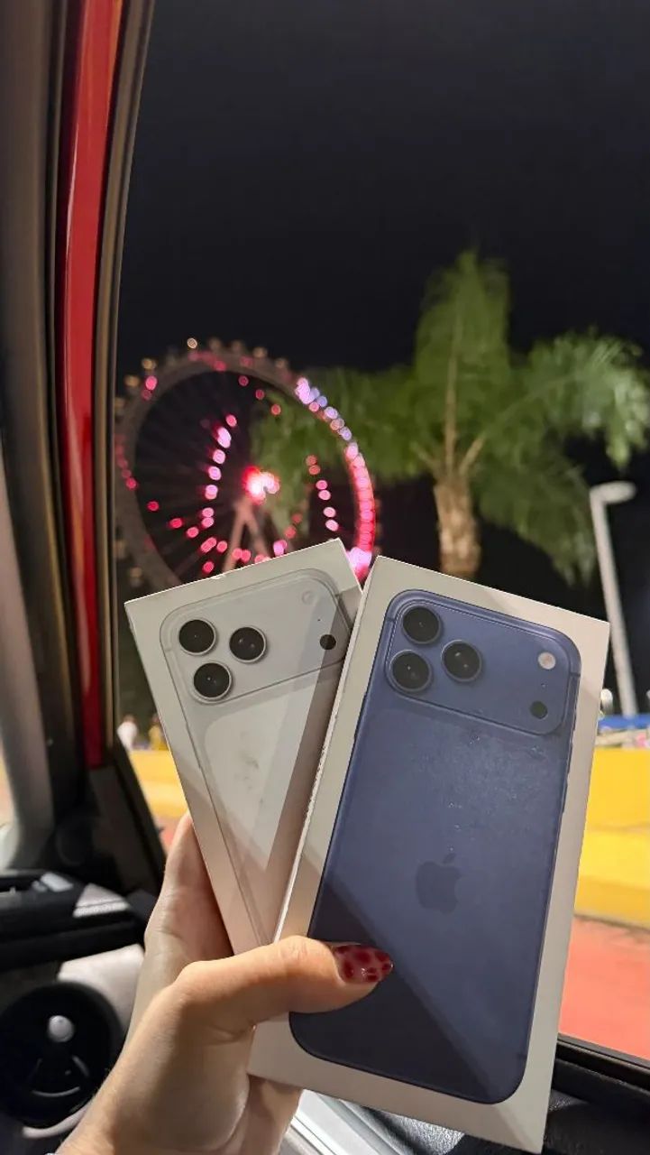 Iphones 17 Pro Max LACRADOS NA CAIXA