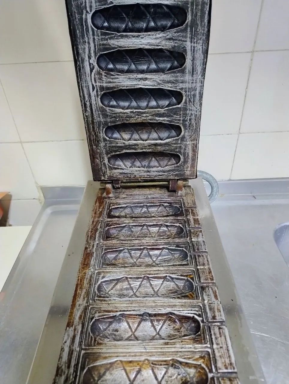 Crepeira 6 cavidades a gás  - Foto 5