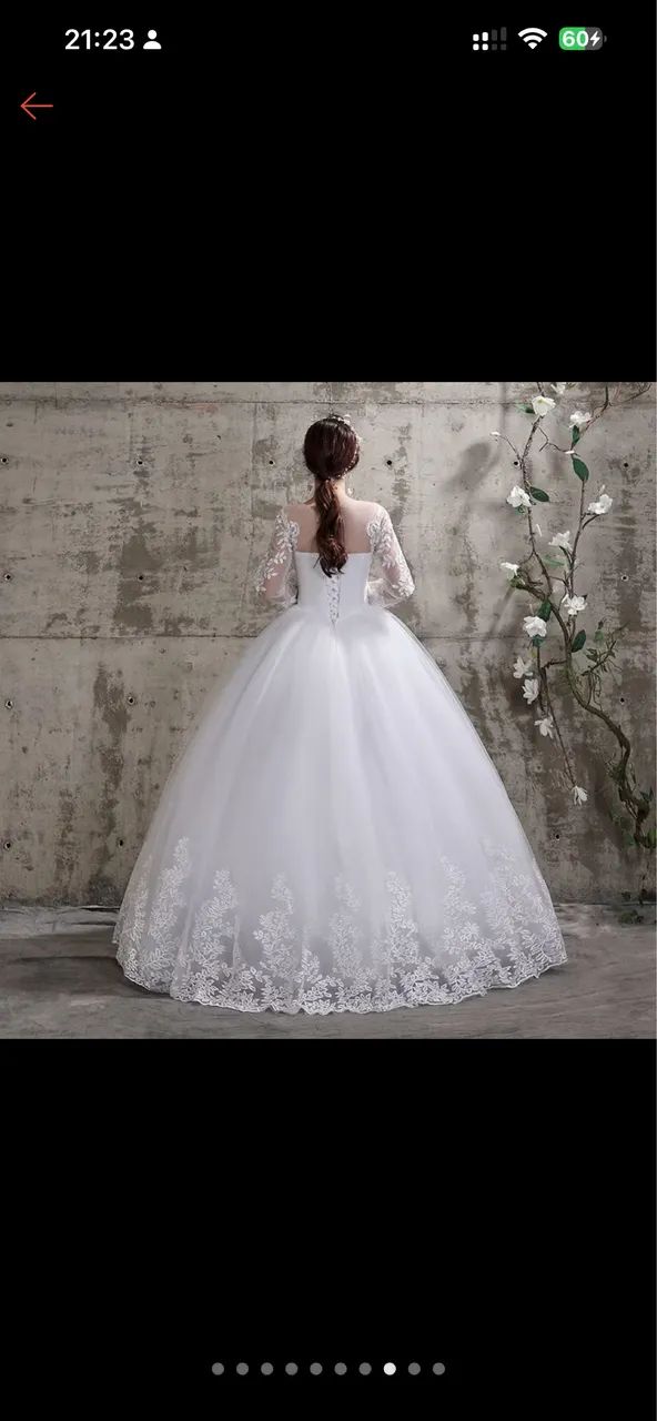 Vestido de noiva - Foto 5