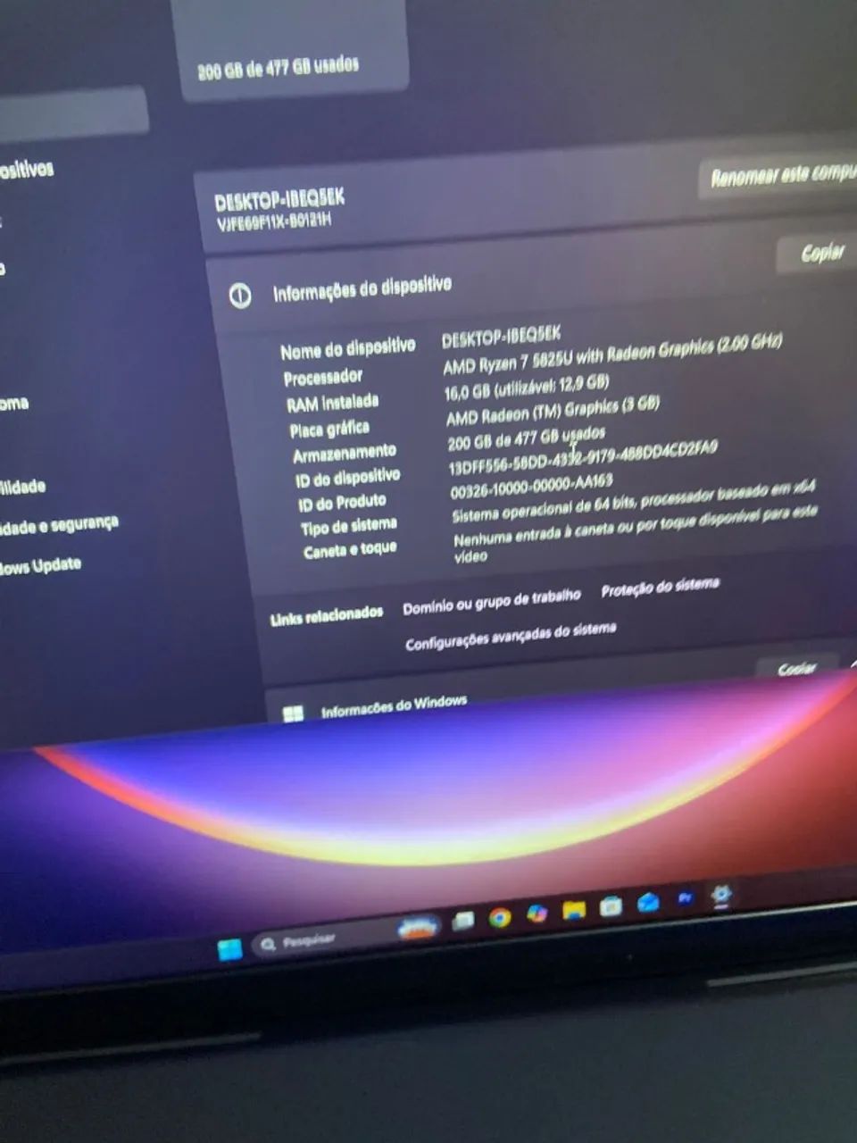 NoteBook gamer VAIO Ryzen 7  - Foto 2