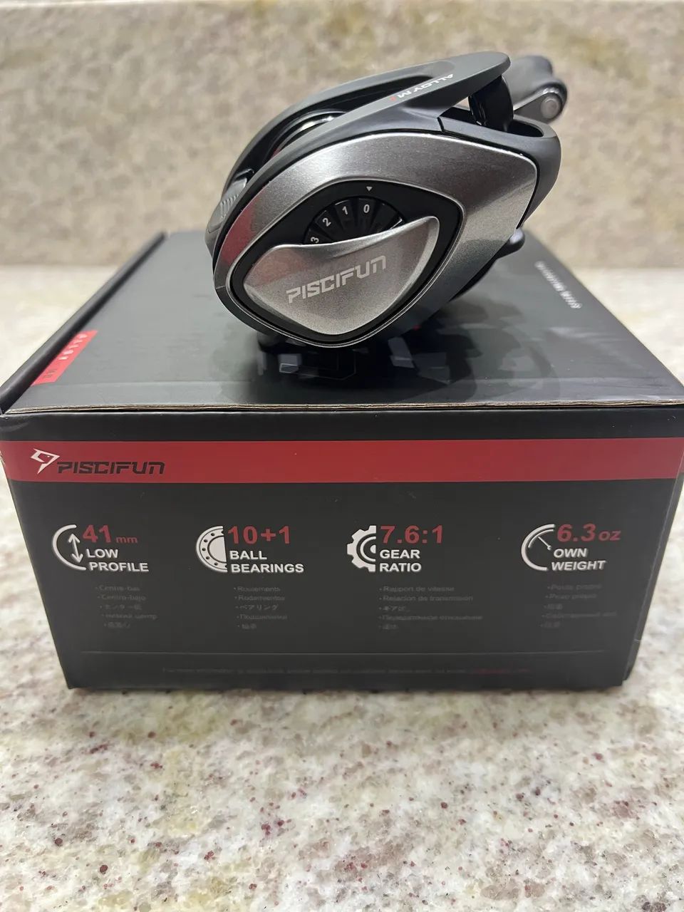 Carretilha de pesca Piscifun Alloy M2 - Foto 2