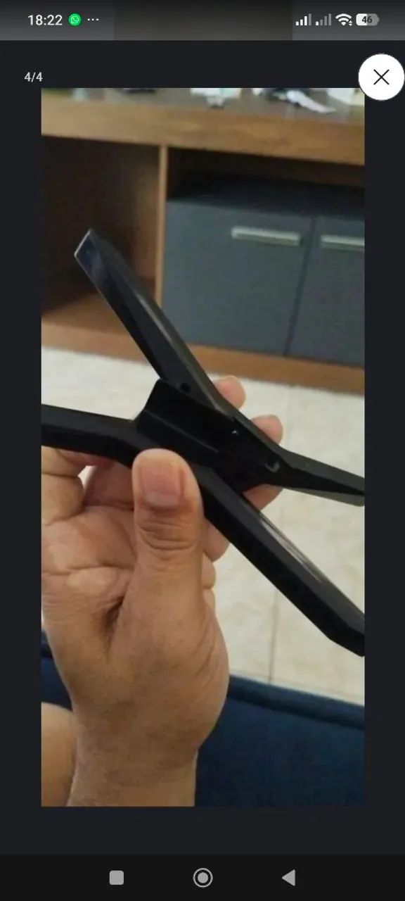 Smart tv AOC 32 pol muito nova! - Foto 4