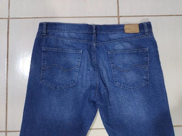 Calça jeans masculina - tamanho 46 - Foto 3