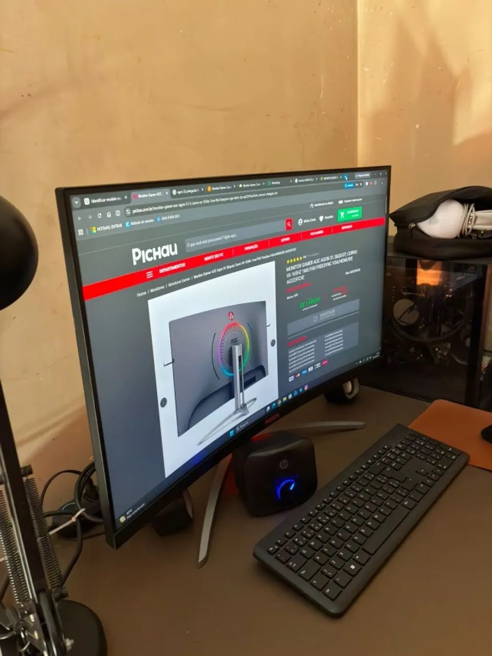 Monitor AGON AG323FCXE - Foto 4