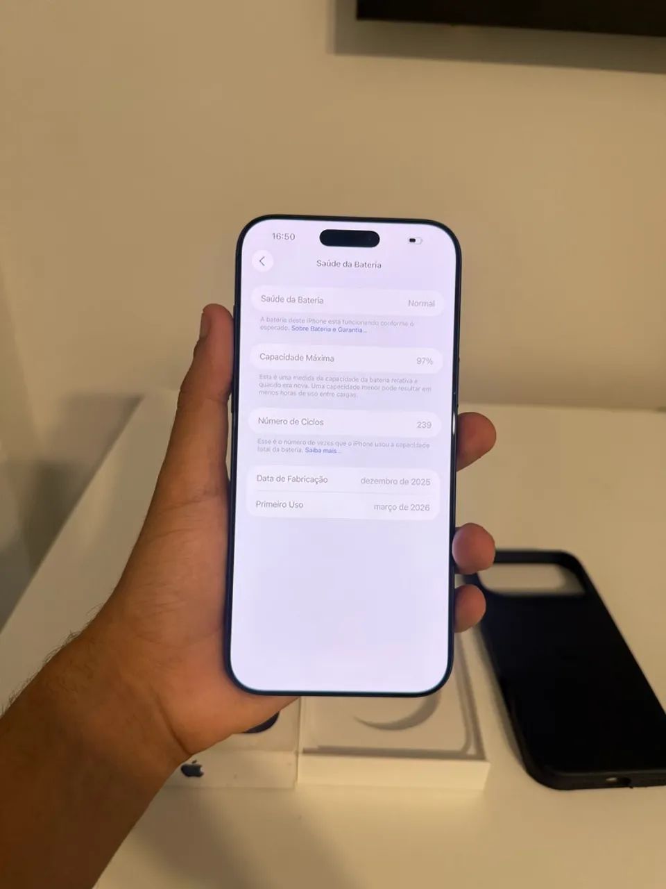 iPhone 17 pro max azul 256gb - Foto 4