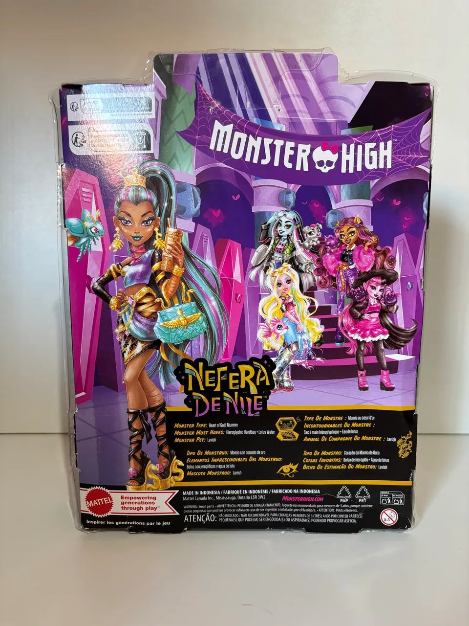 BONECA MONSTER HIGH NEFERA DE NILE - Hobbies e coleções