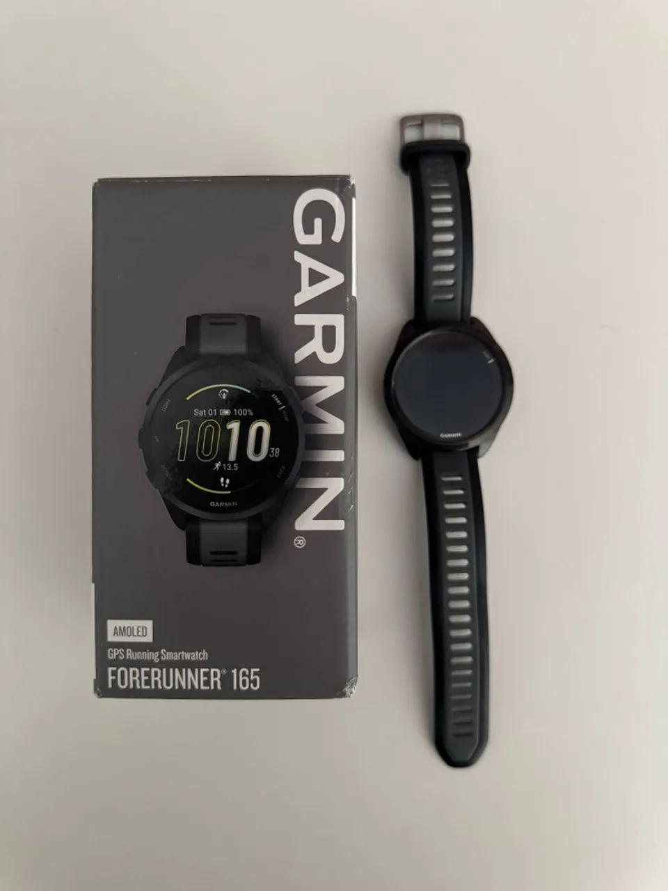 Garmin Forerunner 165 c/ acessórios 