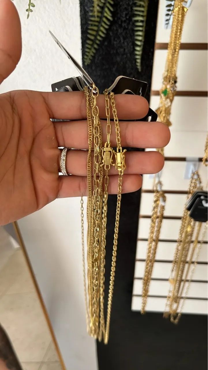 Cordão masculino moeda antiga  - Foto 2