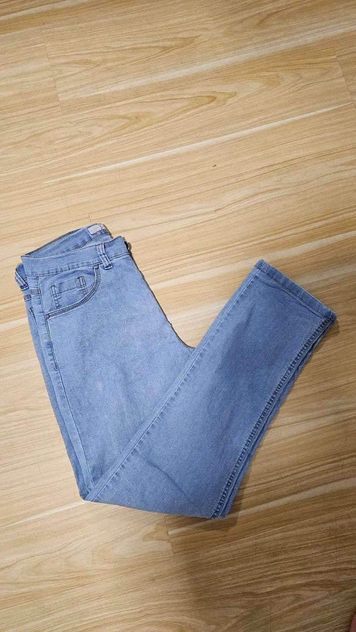  calça jeans clara
