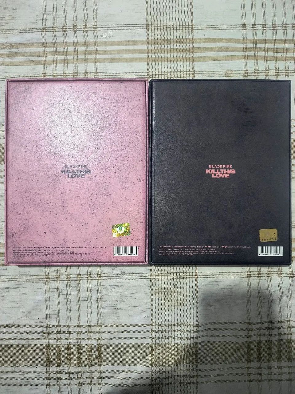 BLACKPINK - MINI ALBUM KILL THIS LOVE - BOXSET BLACK & PINK - CDs