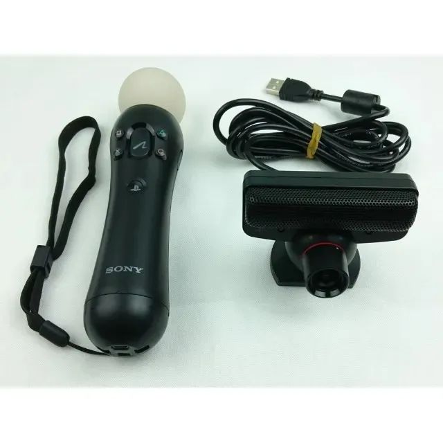 Kit Motion PS3 - PS Move + PS Eye + Jogo - Foto 2