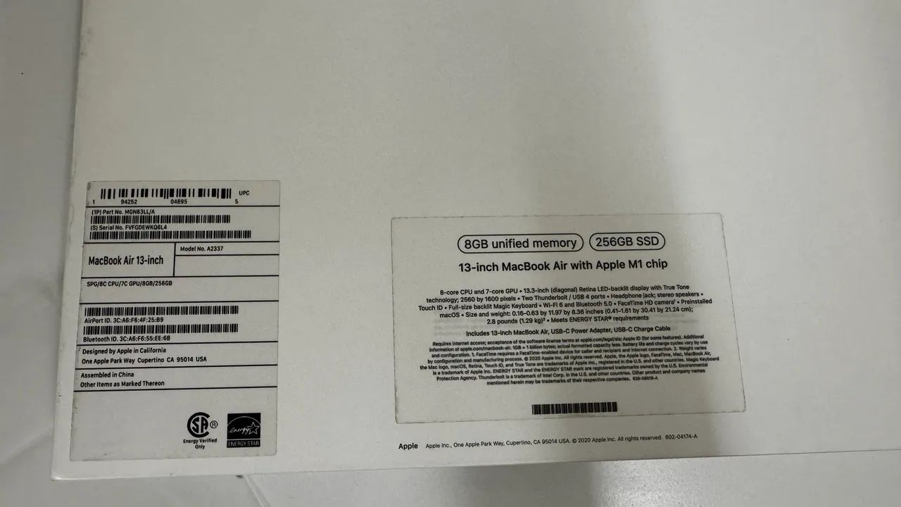 MacBook Air M11 256gb - Foto 3