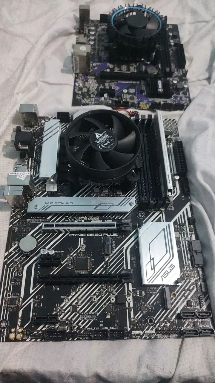 Kit i5 10400f + prime b560 plus asus tuff gaming - Peças de