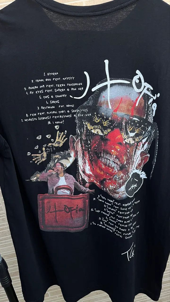 Camiseta Travis Scott UTOPIA - Foto 4