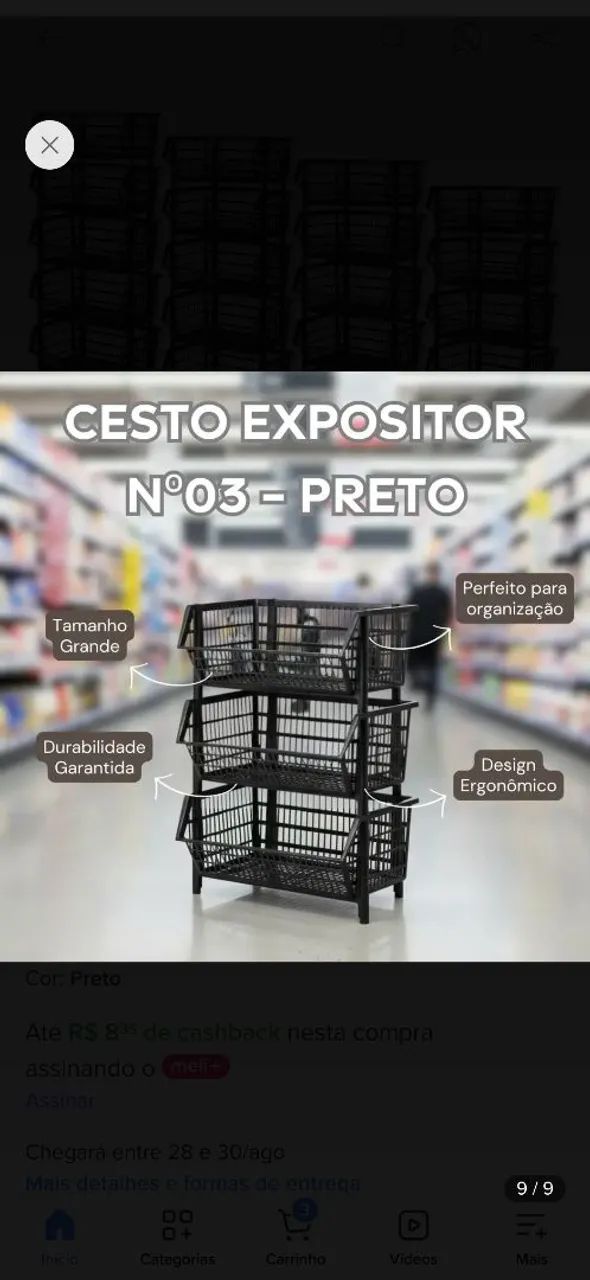 Cesto expositores varias unidades - Foto 3