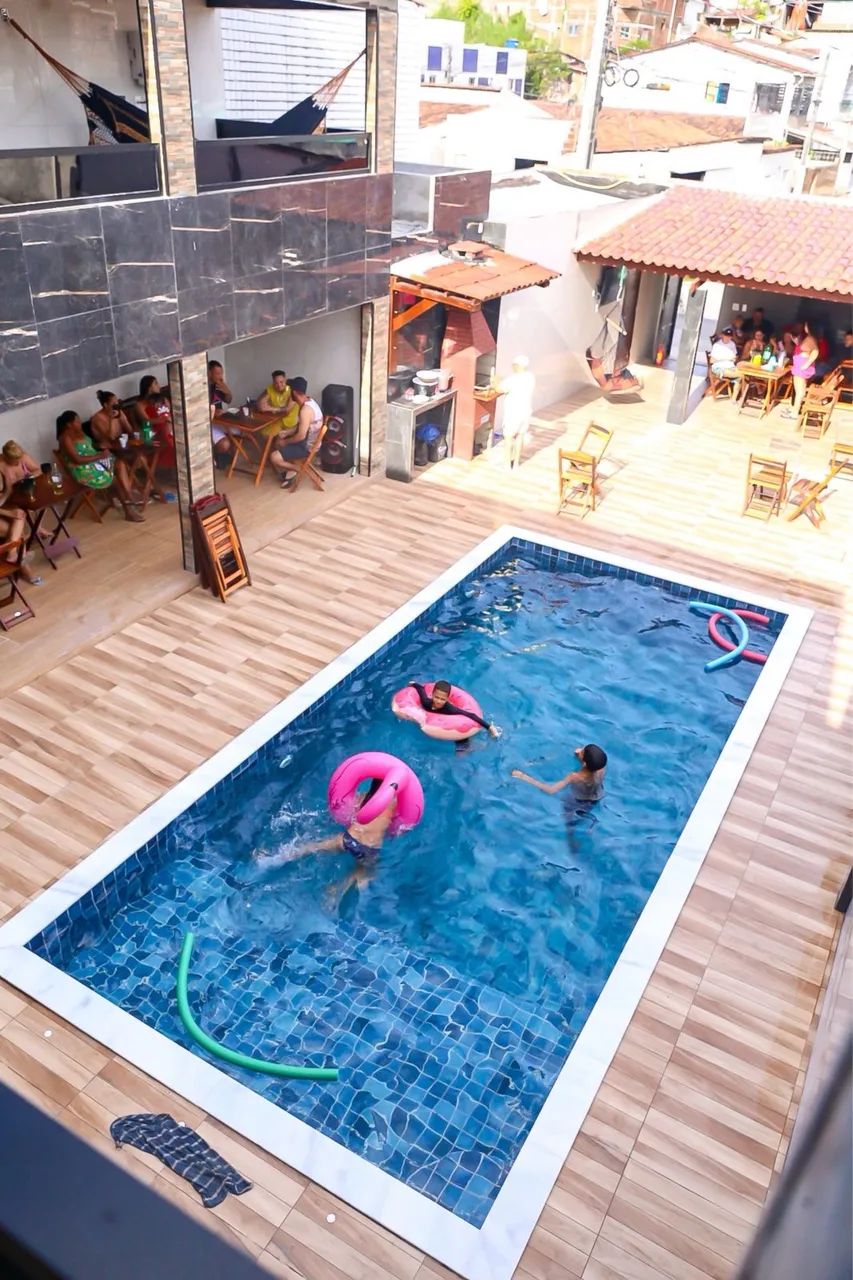 Área de lazer com piscina e salão de festa  - Foto 4