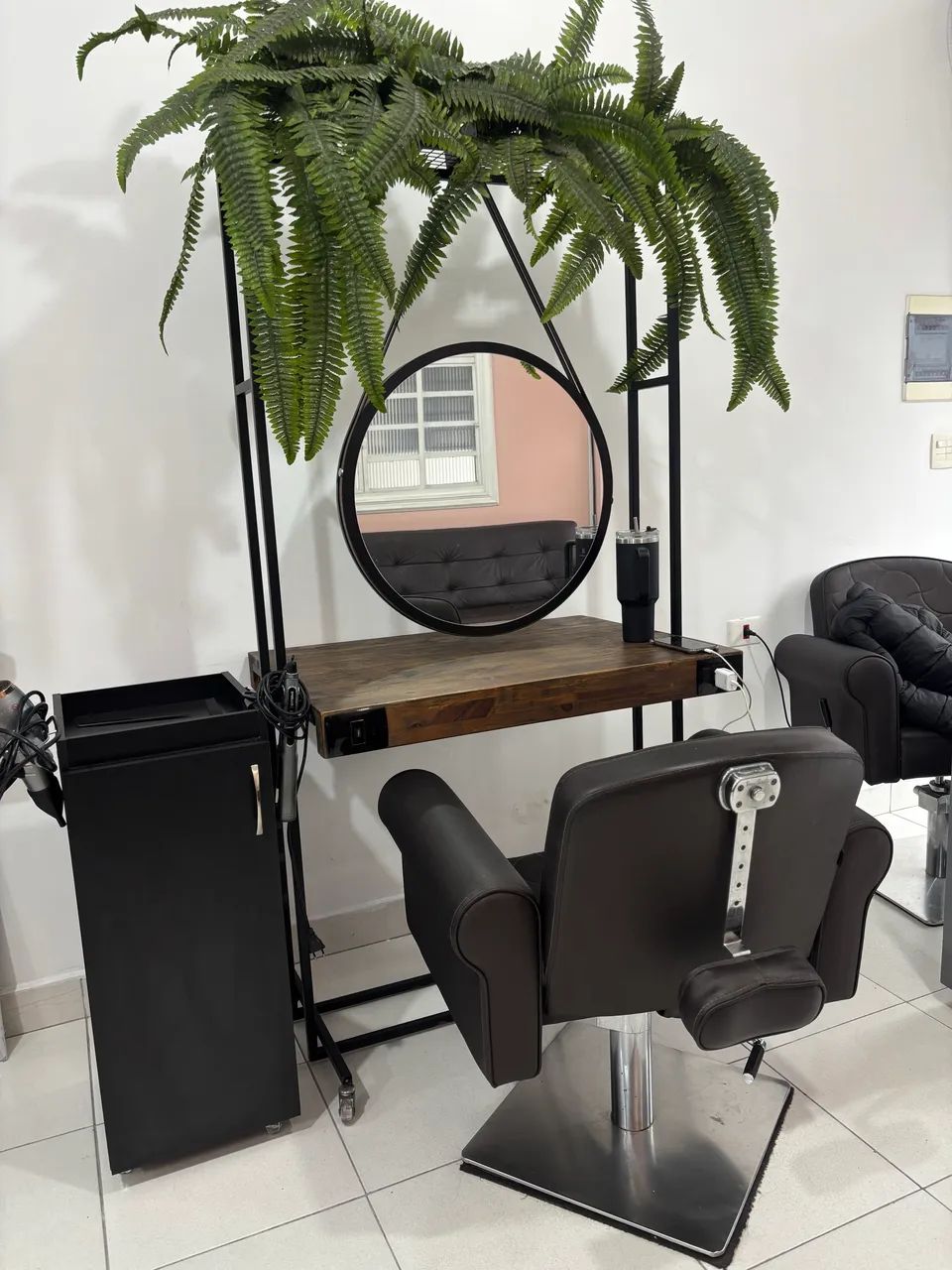 Bancada dupla console salão de beleza  - Foto 3