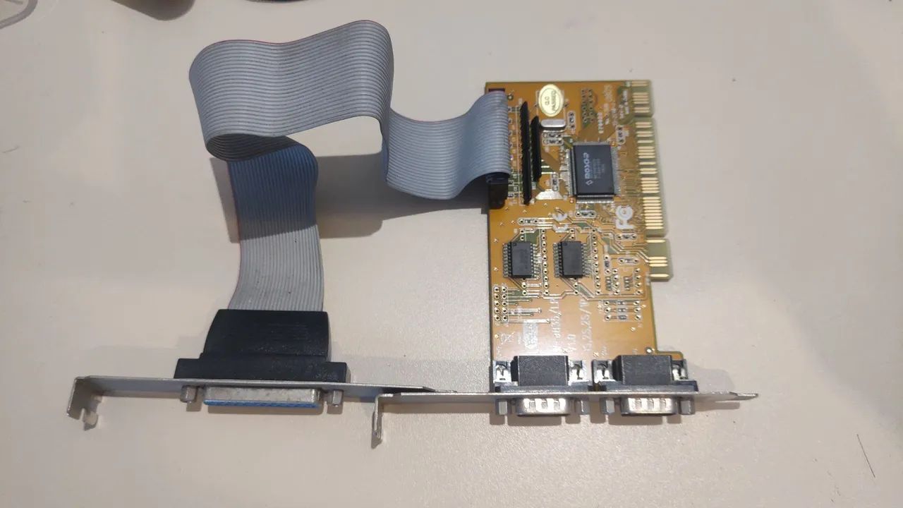 Placa Exsys Ex-41150 PCI Multi I/O 2x Serial RS-232 Paralelo