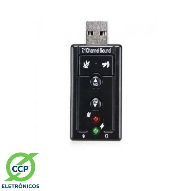 Adaptador Placa De Som Virtual 7.1 Usb Xt2028 Strad - Foto 2