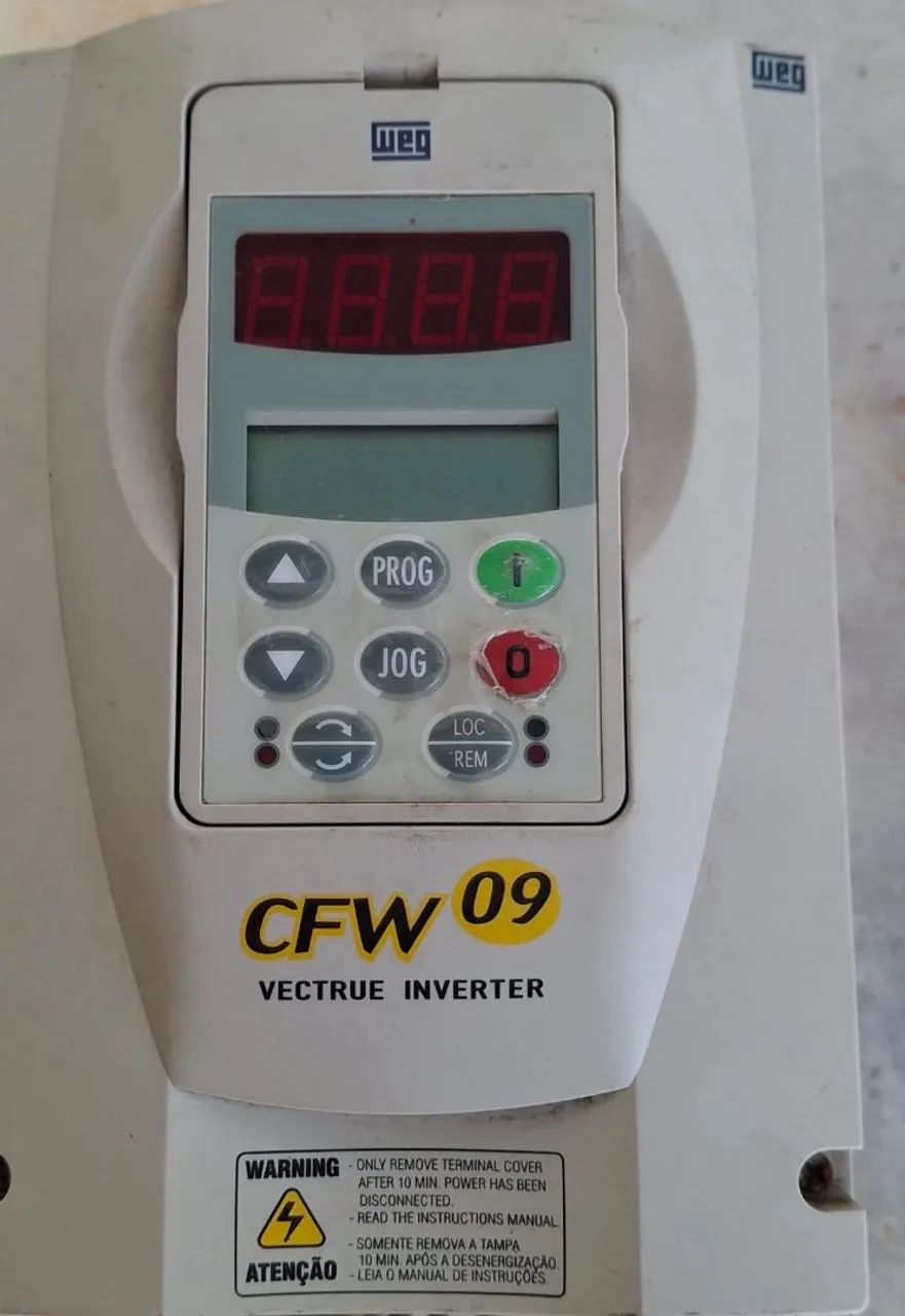INVERSOR WEG CFW09 REDE/LINE 380...480VAC
