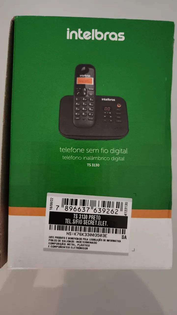 Telefone sem fio Intelbras com Secretária Eletrônica  - Foto 3
