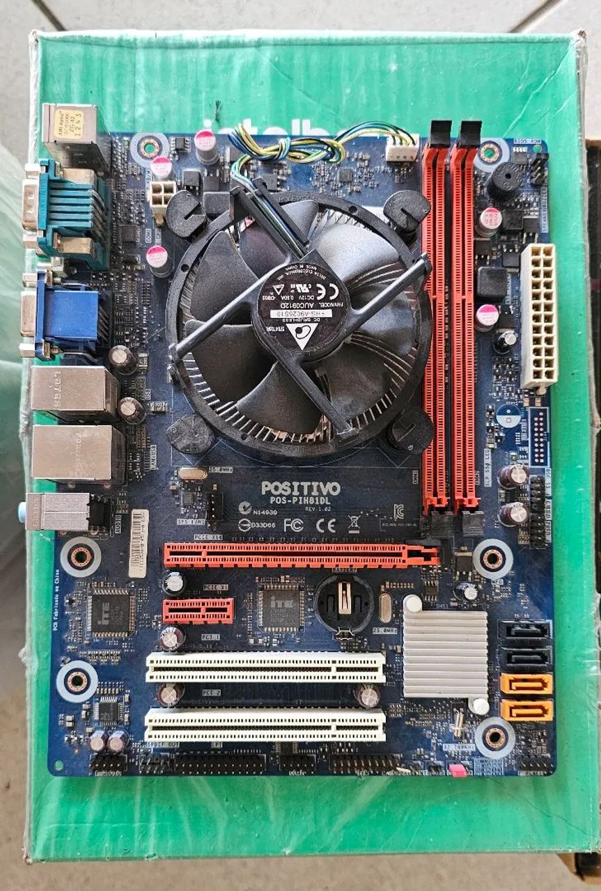 Kit Placa Mãe Processador - Foto 2