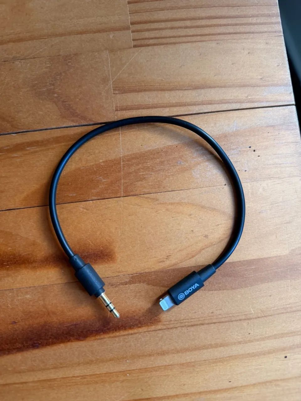 Microfone Lapela Boya BY-M2 + Conector Lightning p/ IPhone - Foto 4