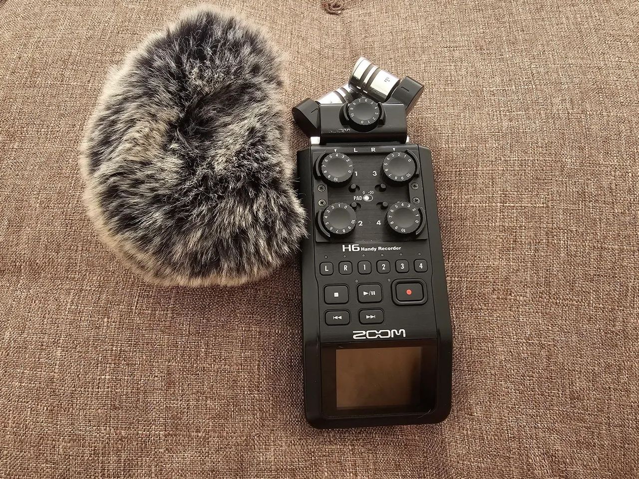 Zoom h6 gravador 