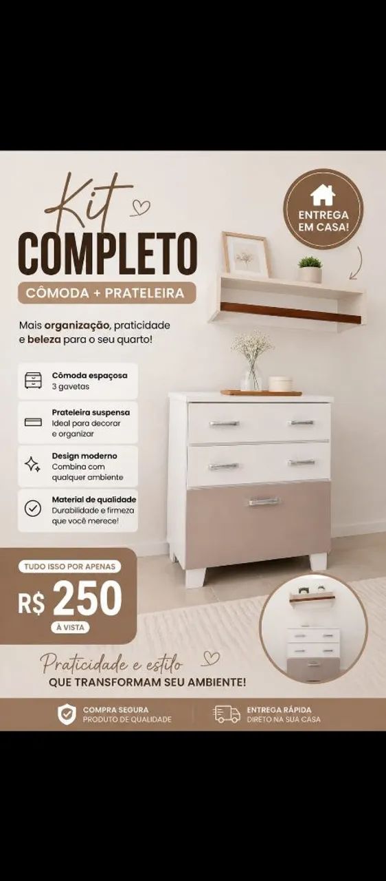 Comoda mais arara 