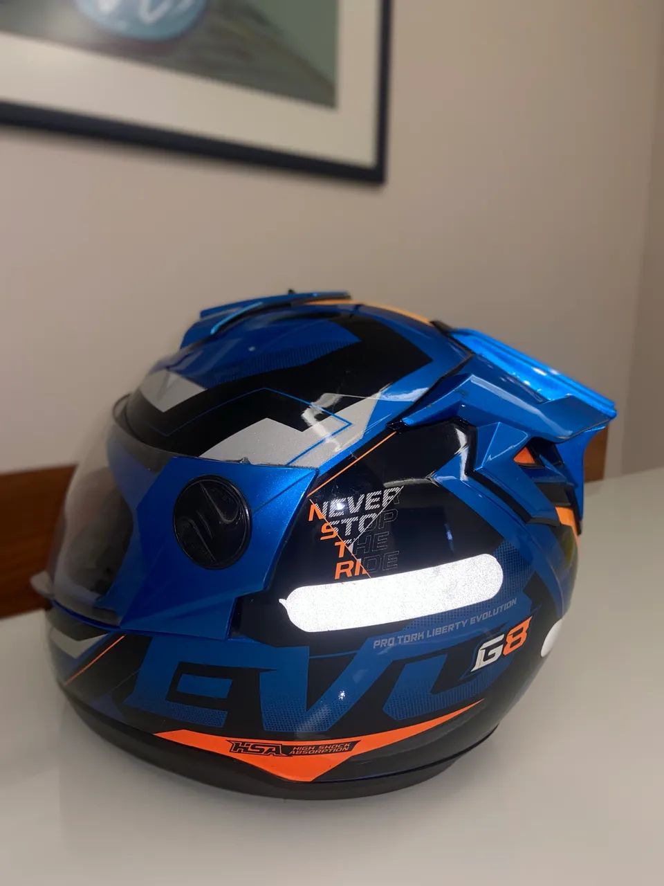 Capacete Protork Evolution G8 - 58 - Foto 5