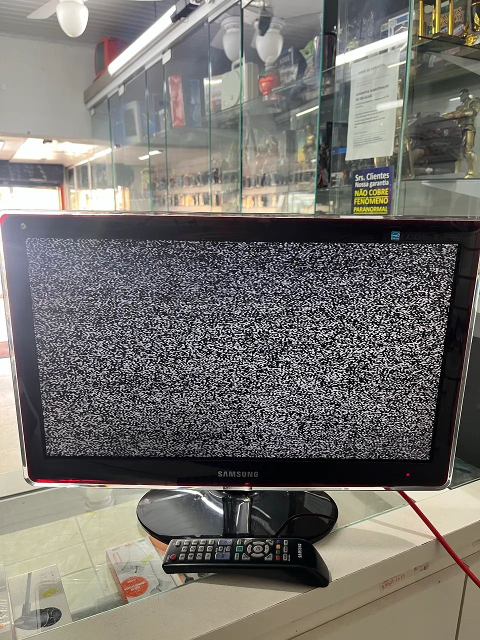 tv samsung p2270hn 22 polegadas com controle remoto original  - Foto 5