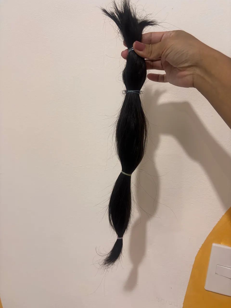 Cabelo Humano Liso Natural Amazonense - 40 cm  - Foto 2