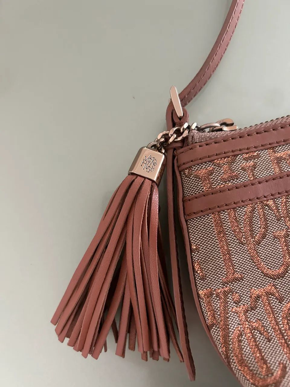Bolsa Victor Hugo Original Rosé - Estado de nova - Foto 2