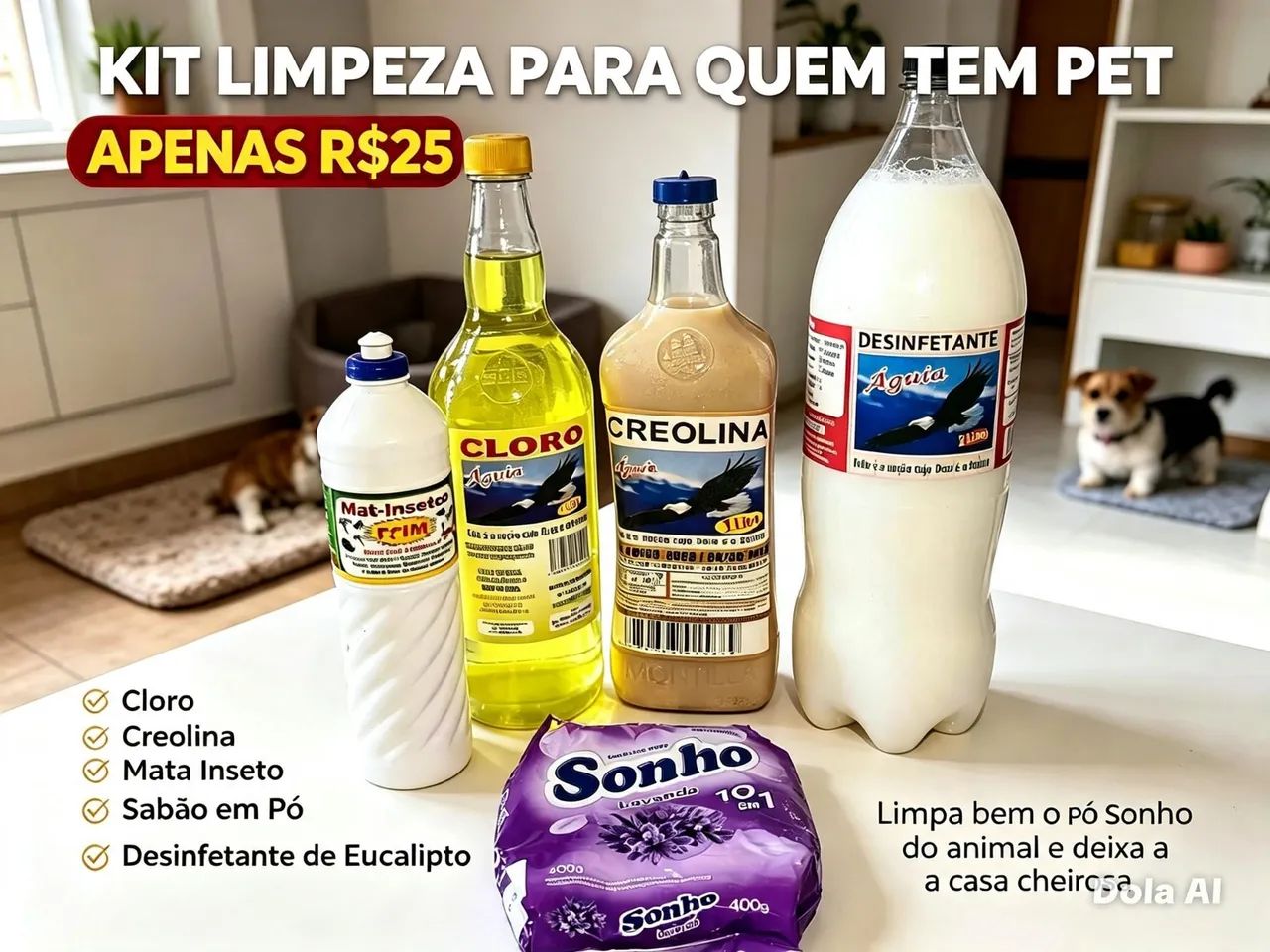 Produtos de Limpeza Águia ? - Foto 4