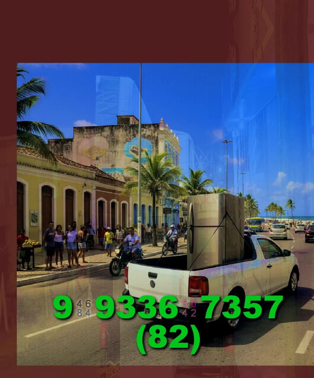 Frete! Transporte seu bem com segurança e agilidade em Ponta Verde+Farol.