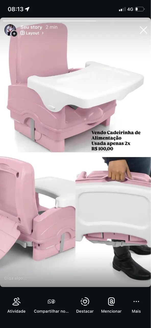 Cadeira de Alimentação 