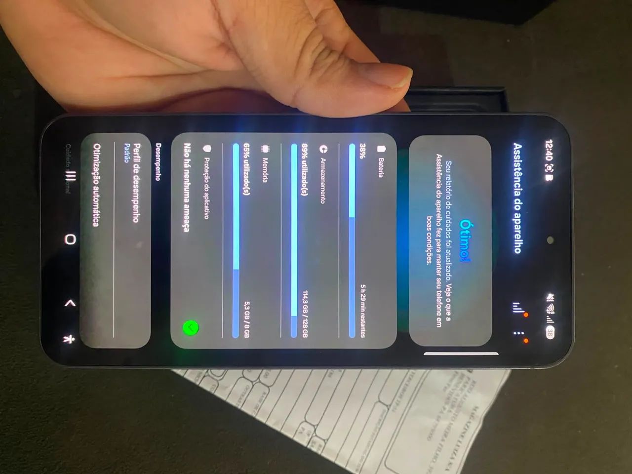 Samsung S24 Fe 128g com Nota Fiscal  - Foto 4