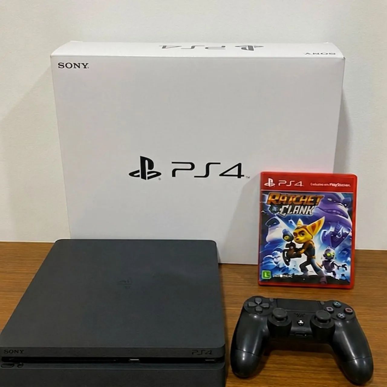 PS4 SLIM 1 TB COM JOGOS