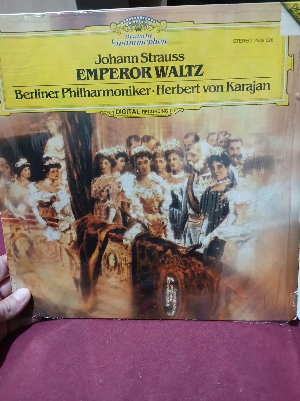 Lp johaann Strauss emperor  walts. Boas condições 