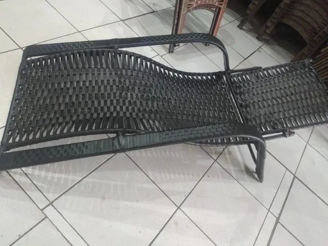 ESPREGUIÇADEIRA DE FIBRA AJUSTAVEL - Foto 2