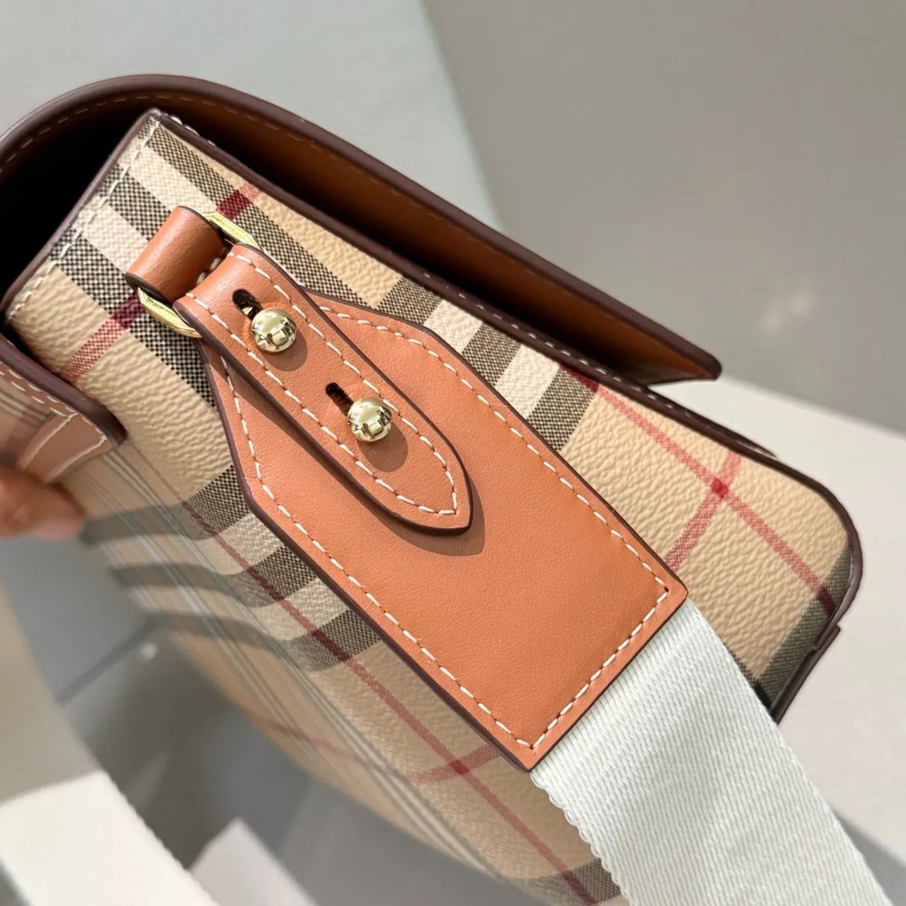 Bolsa Feminina Vintage Check - Modelo Note - Nova - Foto 2