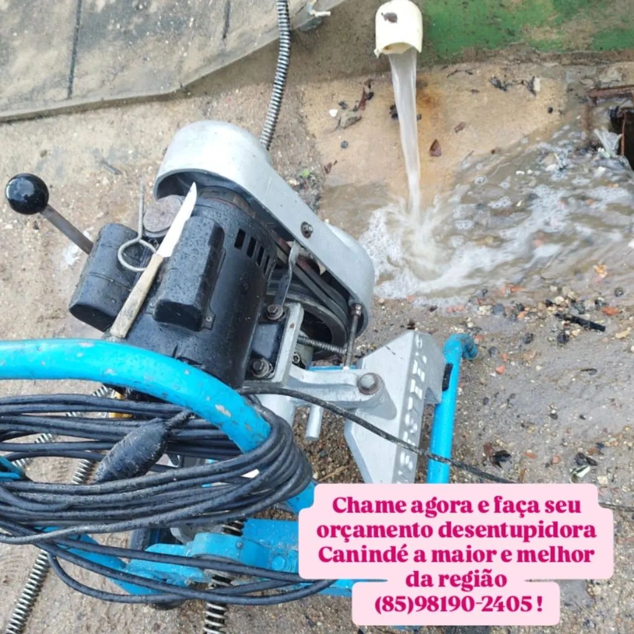 Desentupidora Canindé 24 horas eficiência e agilidade - Foto 2
