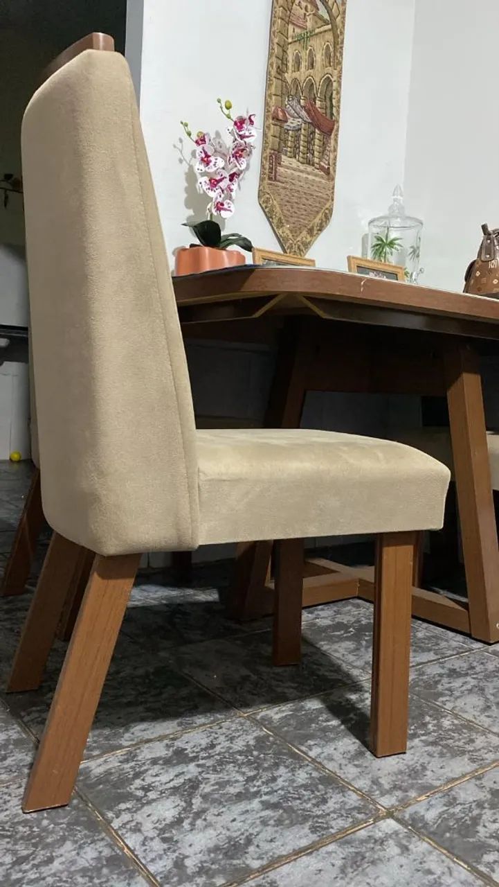 Jogo de 4 cadeiras para mesa de jantar - Foto 3