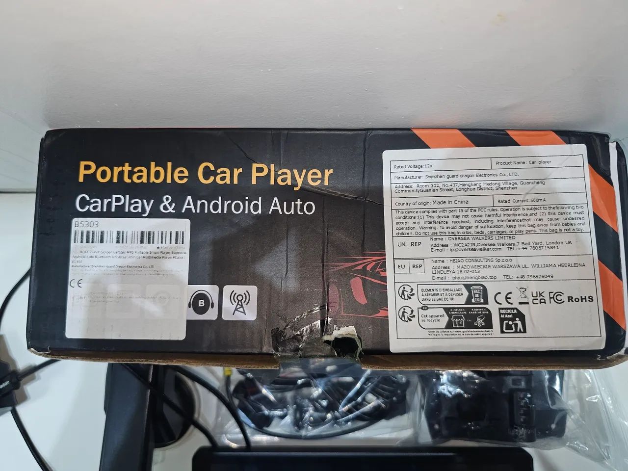 Central Multimídia Universal 10.26 polegadas Android Auto e Apple Carplay sem fio - Foto 4