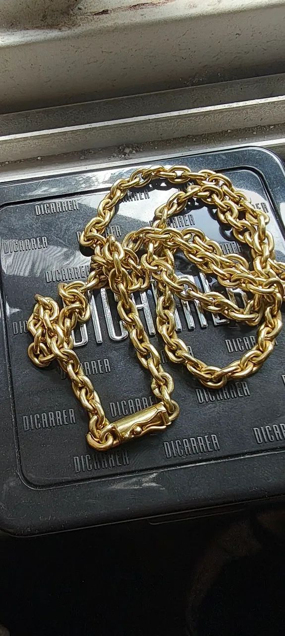 CORDÃO DE OURO 18K MACIÇO  - Foto 3
