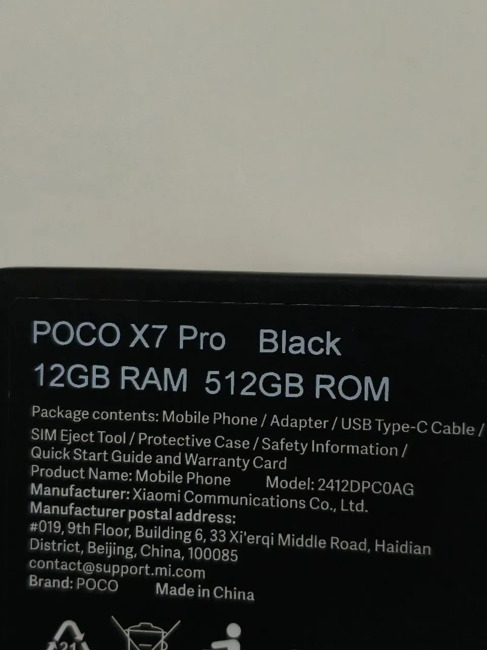 POCO X7 Pro 12/512GB Black - Foto 5
