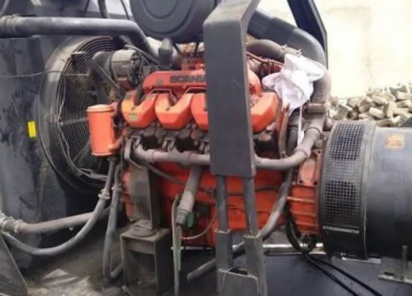 GERADOR SCANIA 500 KVA BI - TURBO 